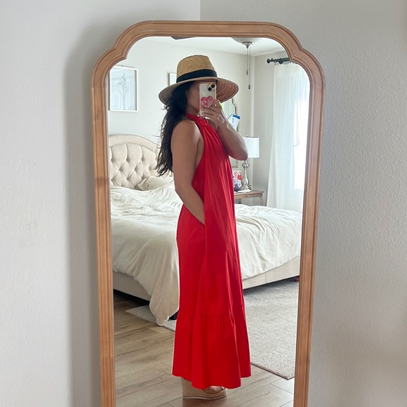Gorgeous red maxi dress - Picture 5 of 10